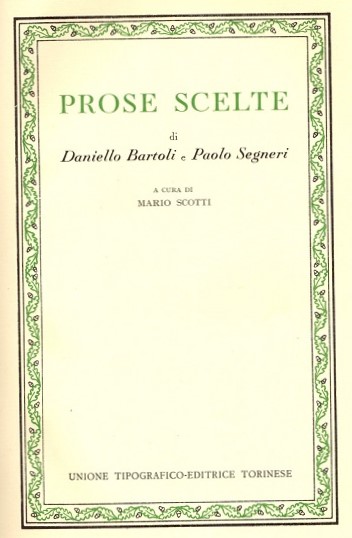 Bartoli -  Segneri