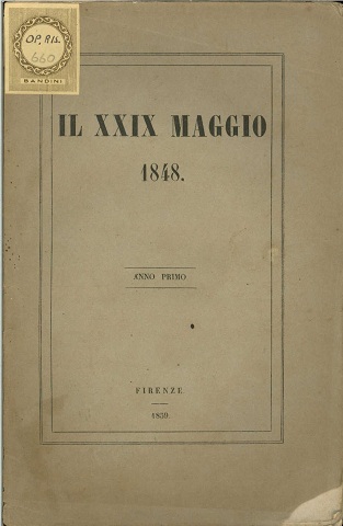 Il XXIX maggio 1848