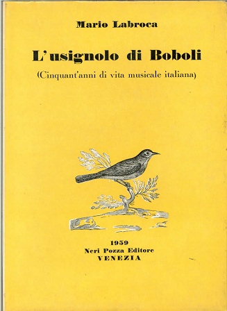 L'usignolo di Boboli